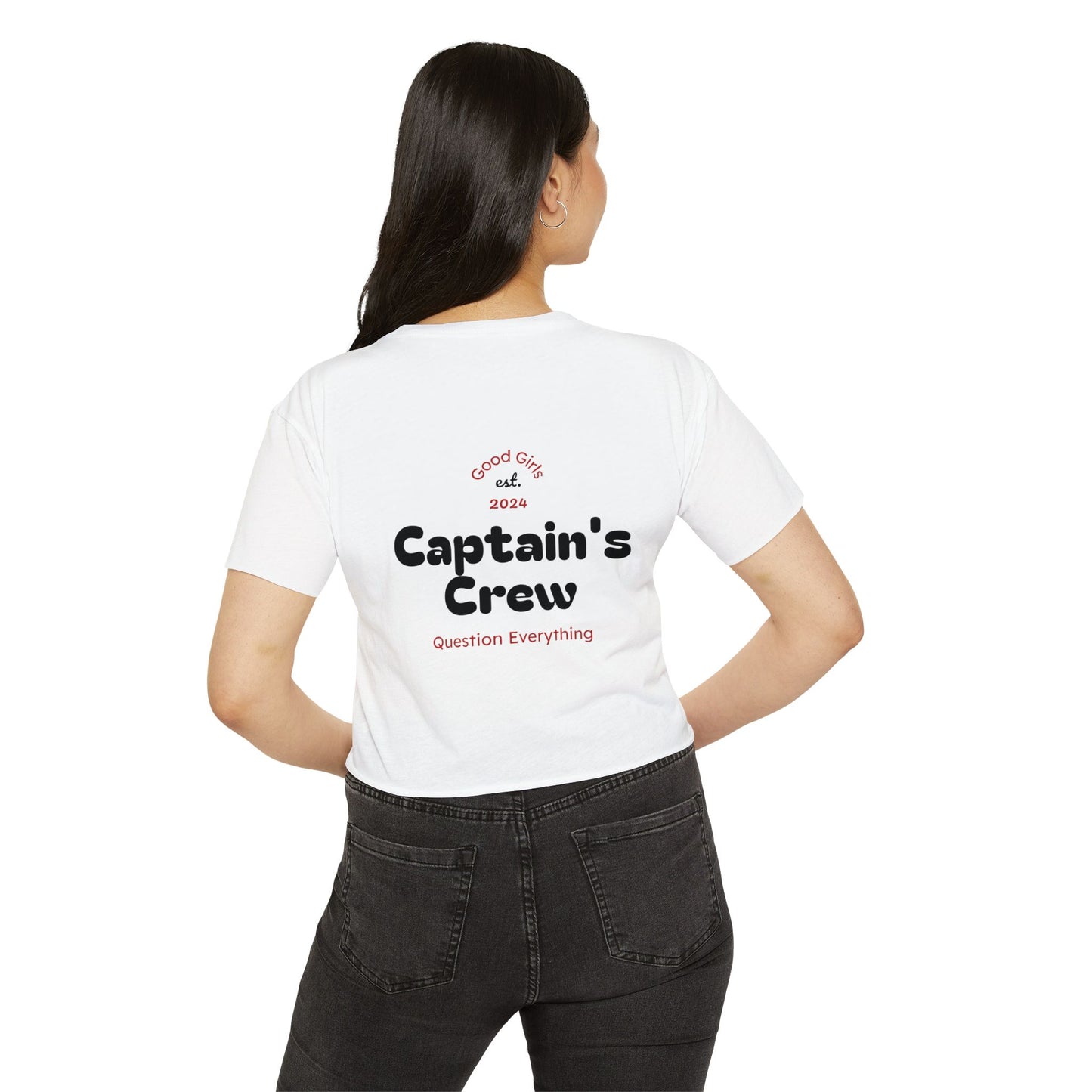 Captain's Handsy Crop Top