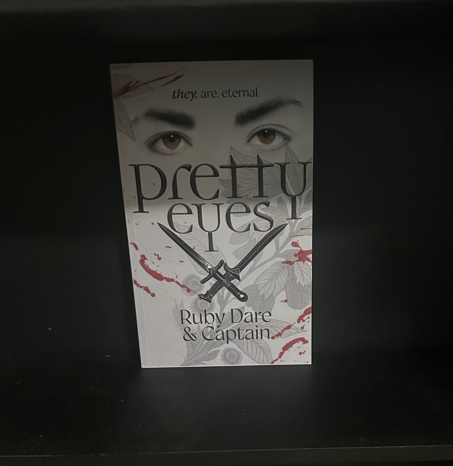 Discreet Pretty Eyes - Shadow Signed Paperback