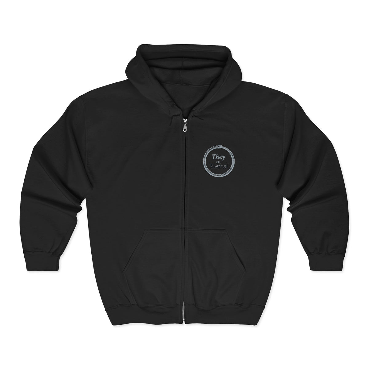 They Are Eternal Full Zip Hooded Sweatshirt