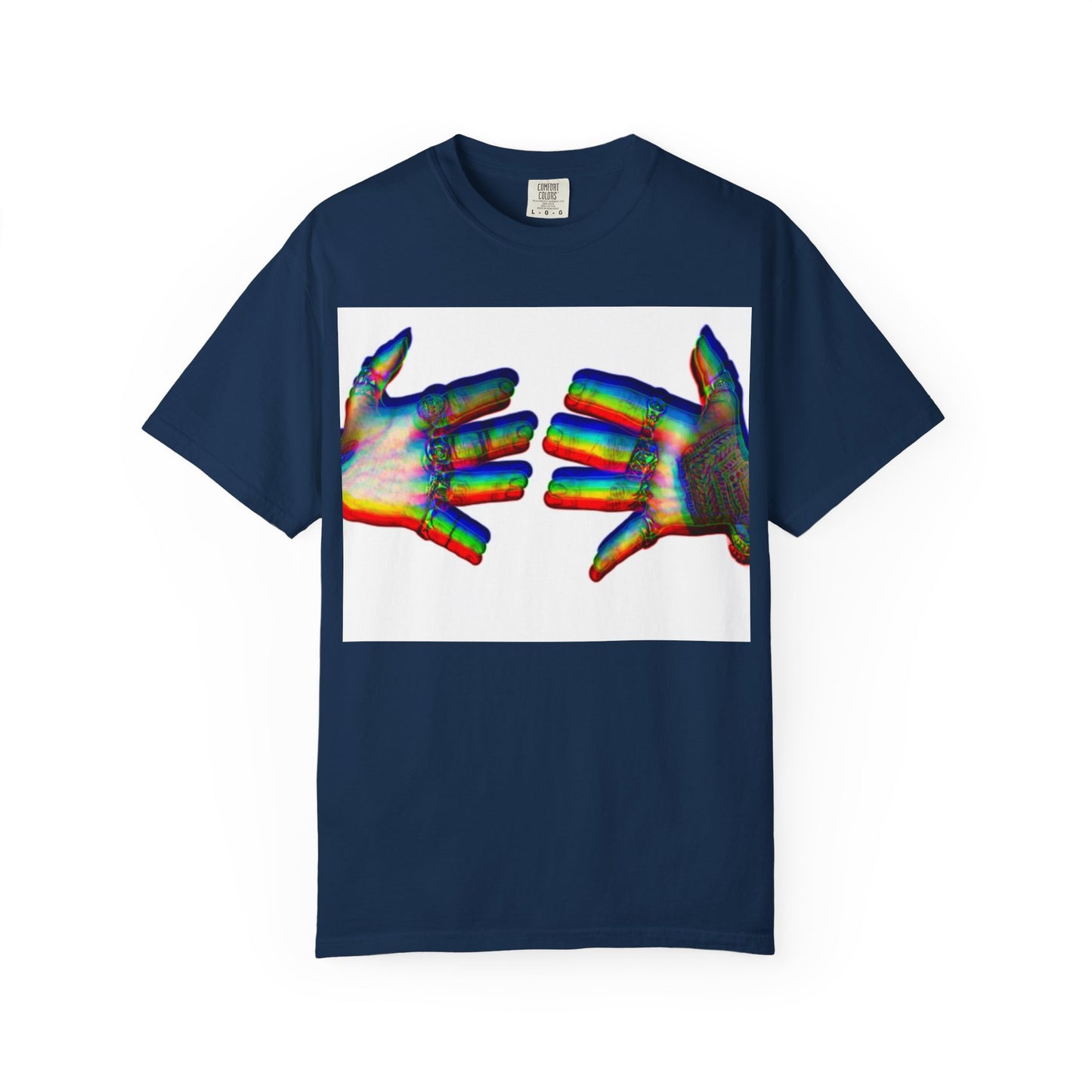 Captain Rainbow Hands T-shirt