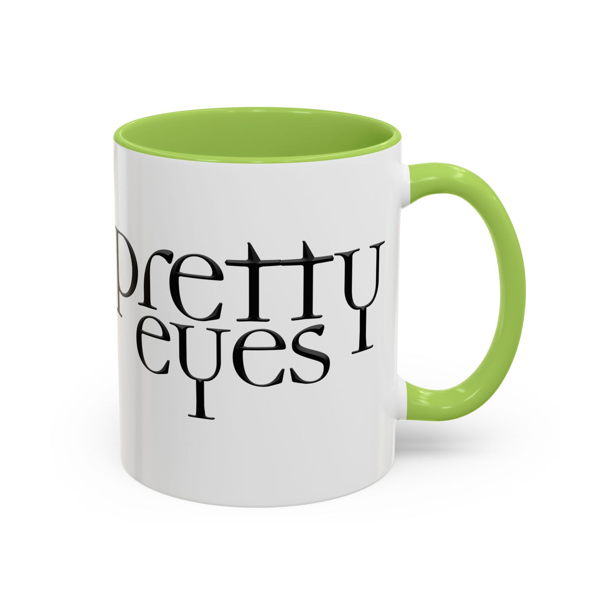 I'm So Gay/ Pretty Eyes Accent Coffee Mug (11, 15oz)