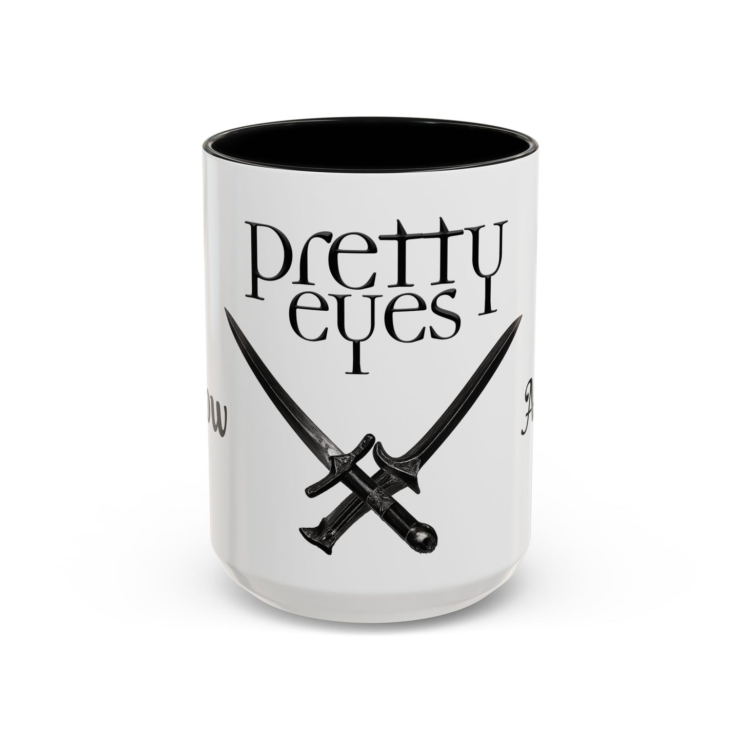 Pretty Eyes Dagger Mug (11, 15oz)