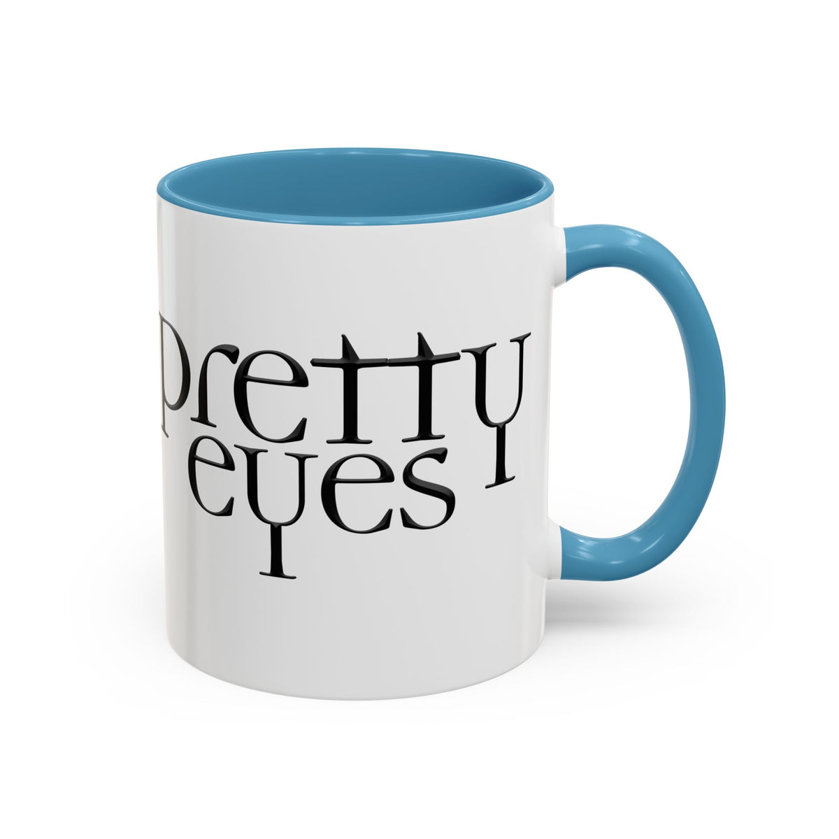 I'm So Gay/ Pretty Eyes Accent Coffee Mug (11, 15oz)