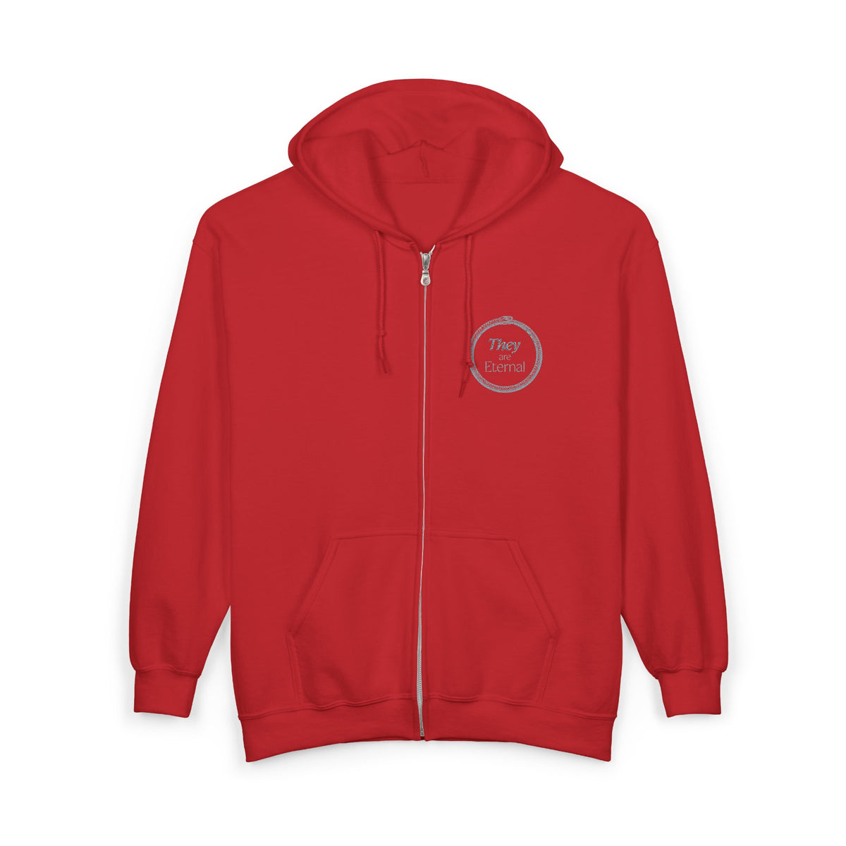 They Are Eternal Full Zip Hooded Sweatshirt