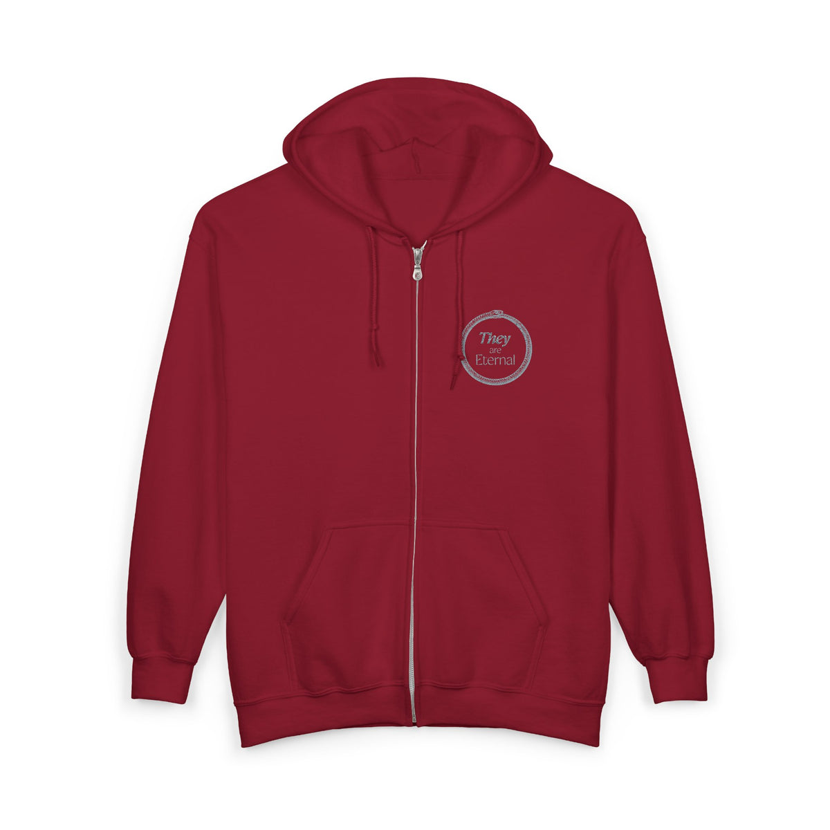 They Are Eternal Full Zip Hooded Sweatshirt