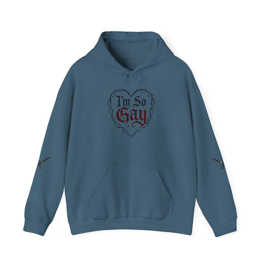 I'm so Gay/Pretty Eyes Hooded Sweatshirt