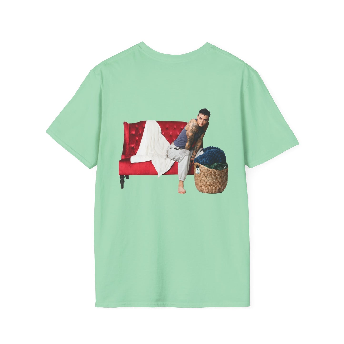 Caught Between Cozy and Kink  Softstyle T-Shirt