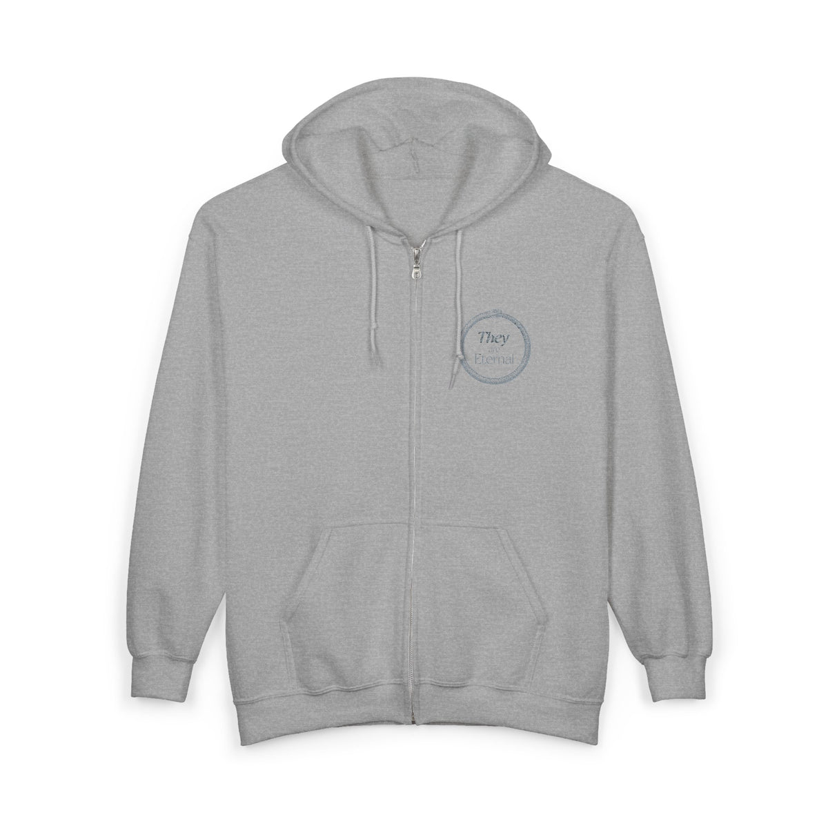 They Are Eternal Full Zip Hooded Sweatshirt
