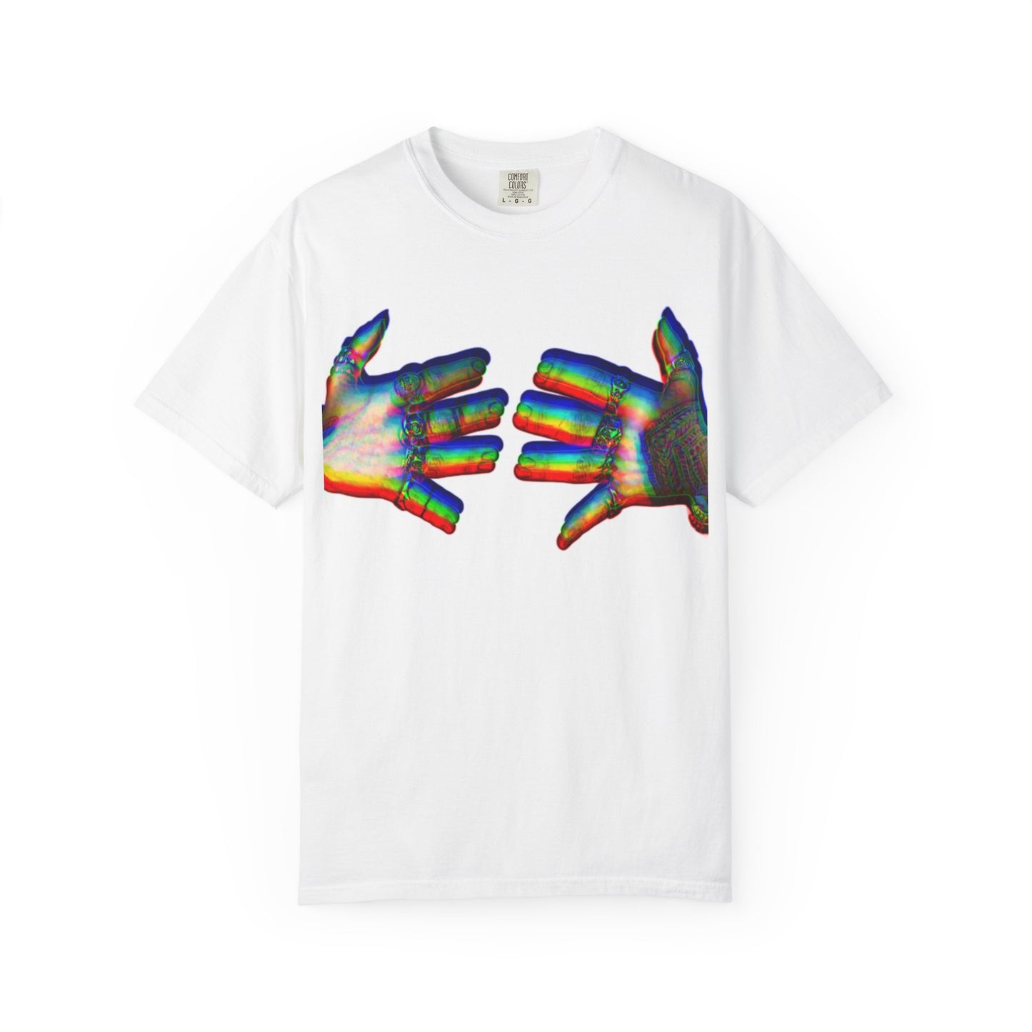 Captain Rainbow Hands T-shirt
