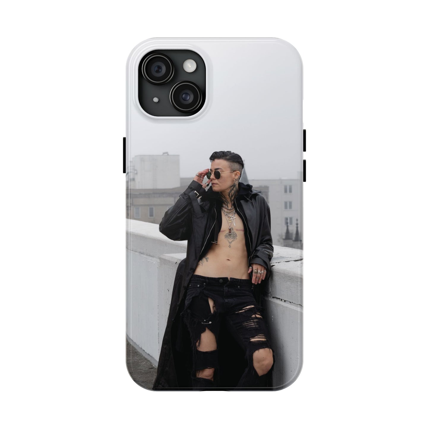 Leaning Kye Tough Phone Cases