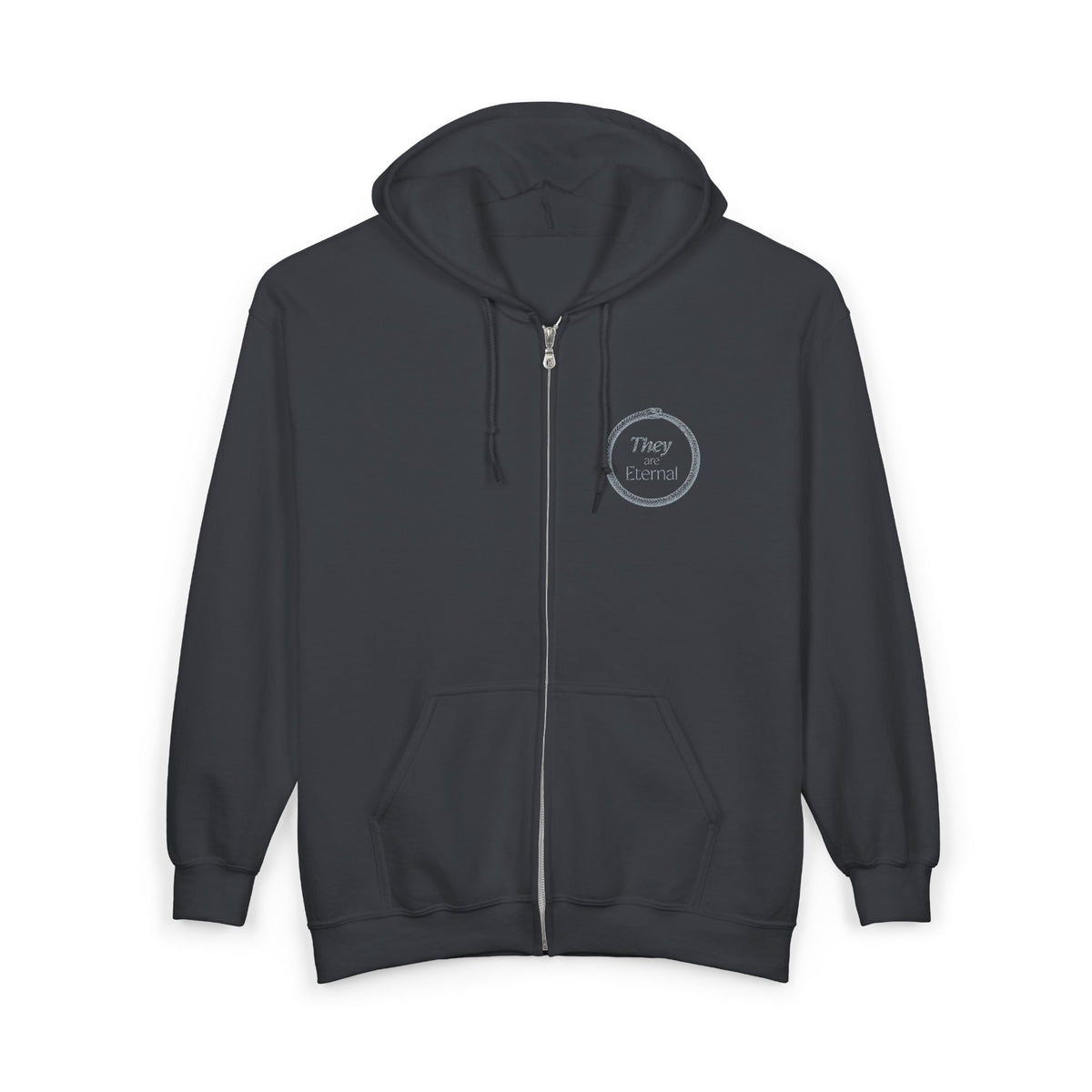 They Are Eternal Full Zip Hooded Sweatshirt