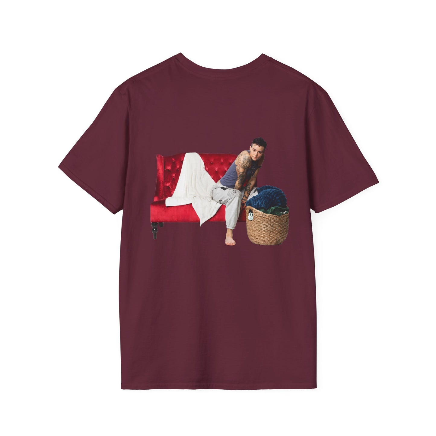 Caught Between Cozy and Kink  Softstyle T-Shirt