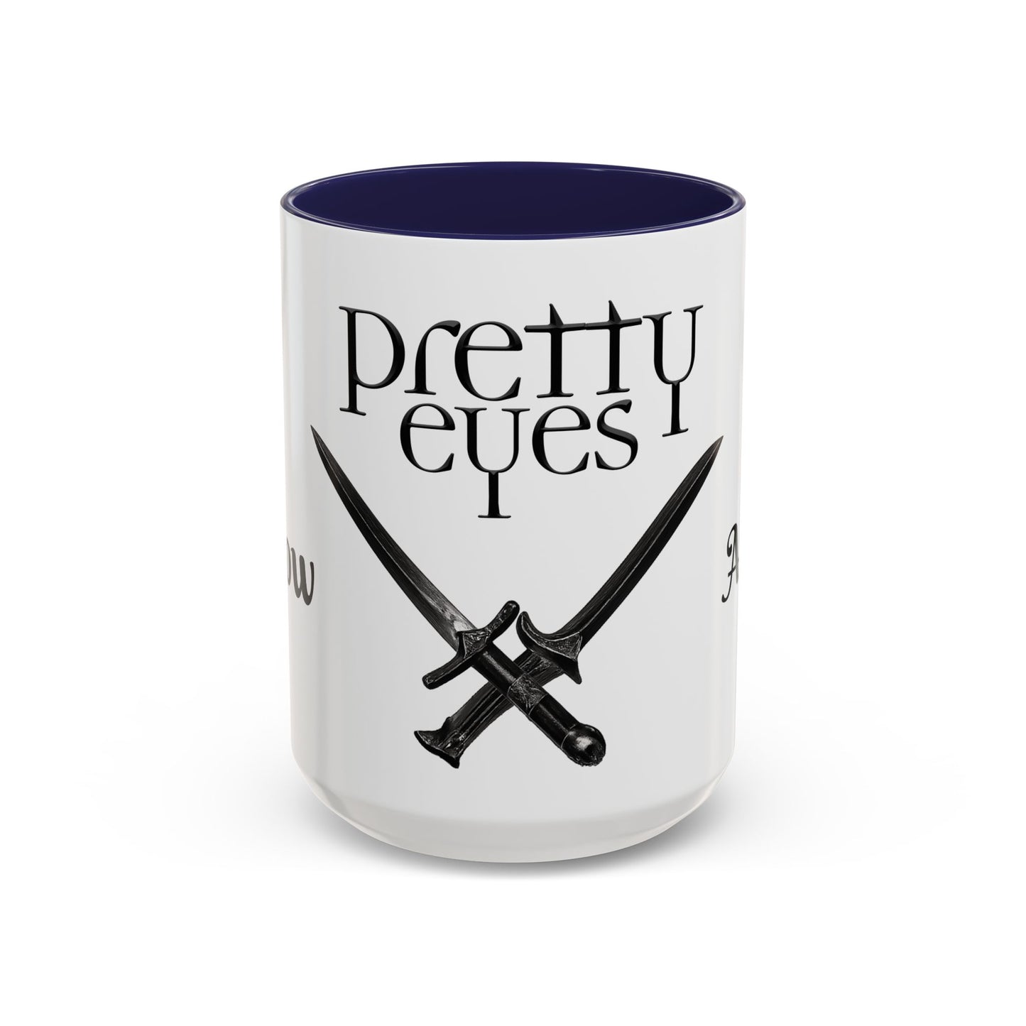 Pretty Eyes Dagger Mug (11, 15oz)