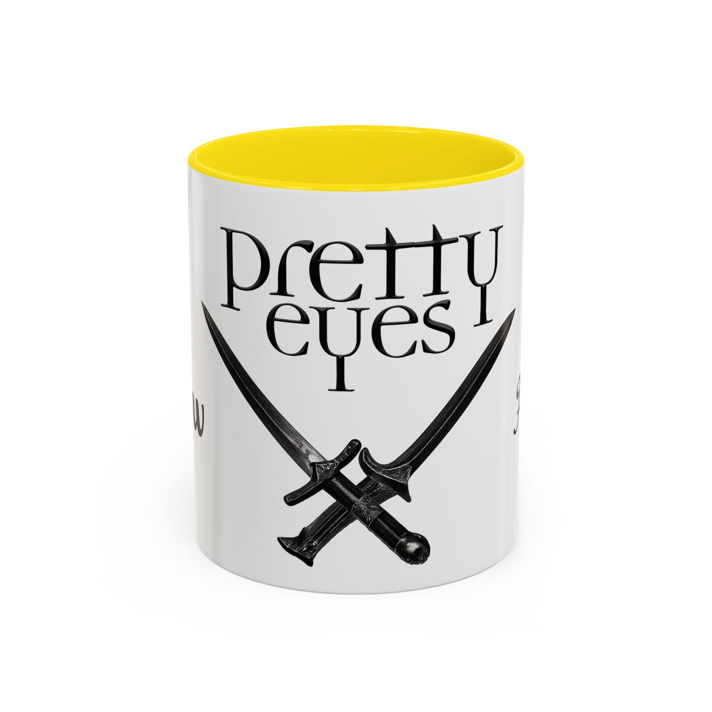 Pretty Eyes Dagger Mug (11, 15oz)