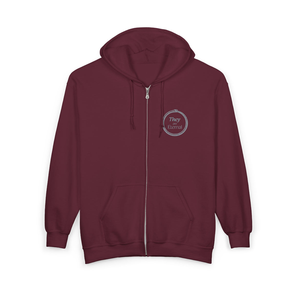 They Are Eternal Full Zip Hooded Sweatshirt