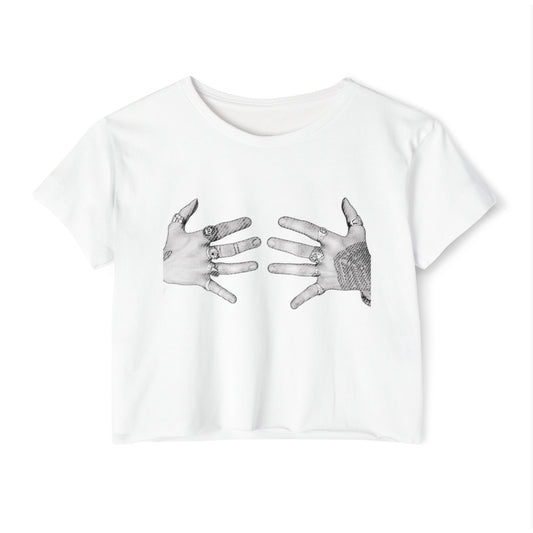 Captain's Handsy Crop Top