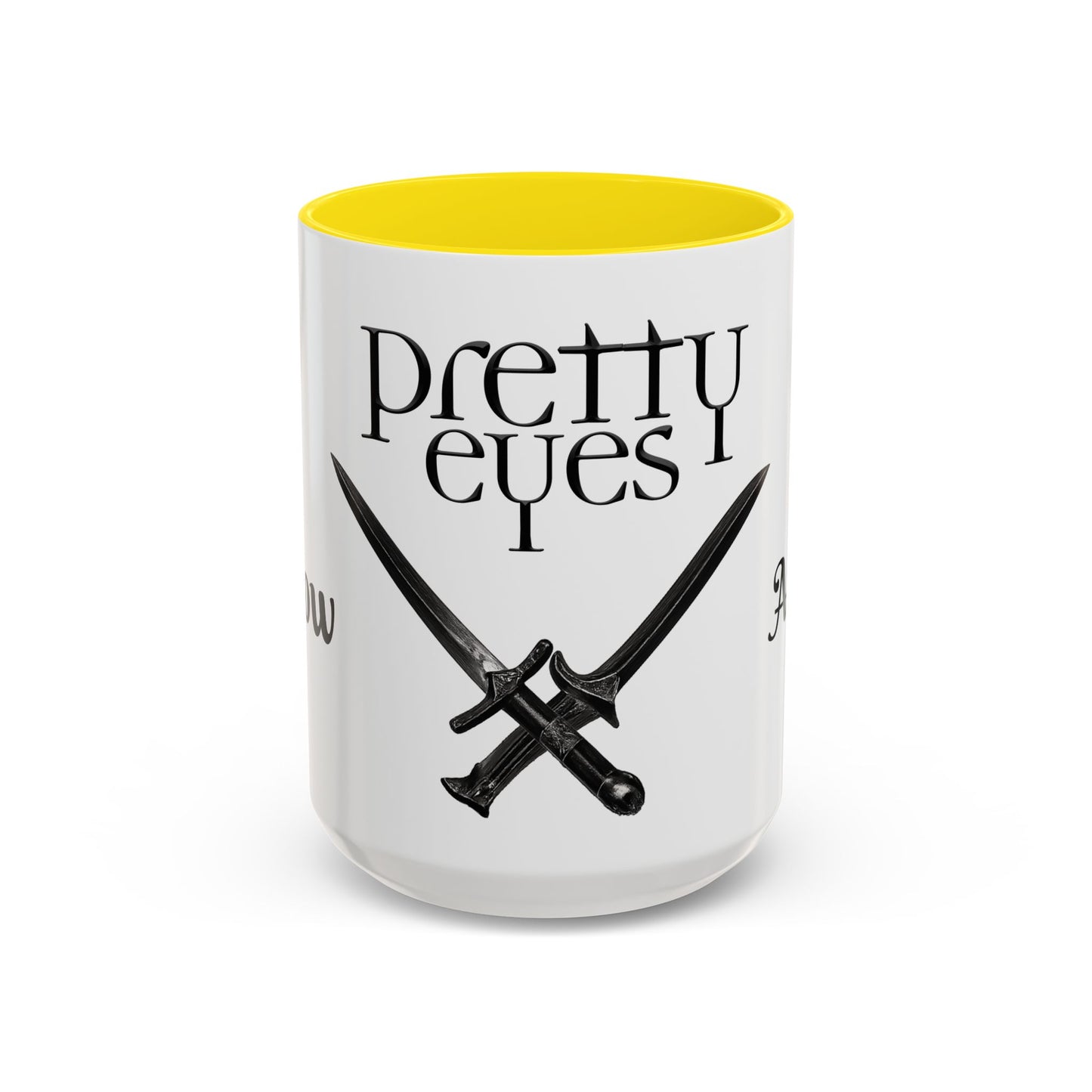 Pretty Eyes Dagger Mug (11, 15oz)