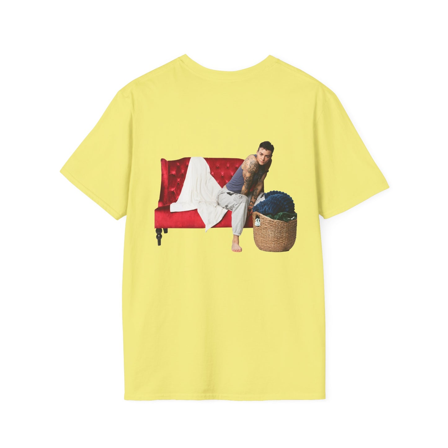 Caught Between Cozy and Kink  Softstyle T-Shirt
