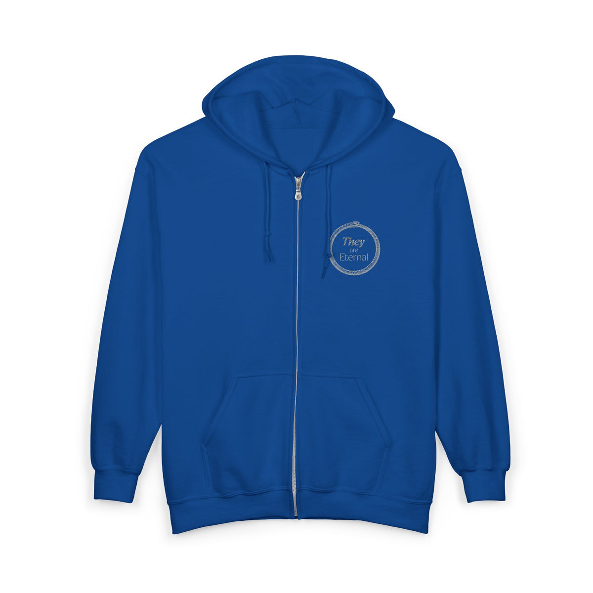 They Are Eternal Full Zip Hooded Sweatshirt