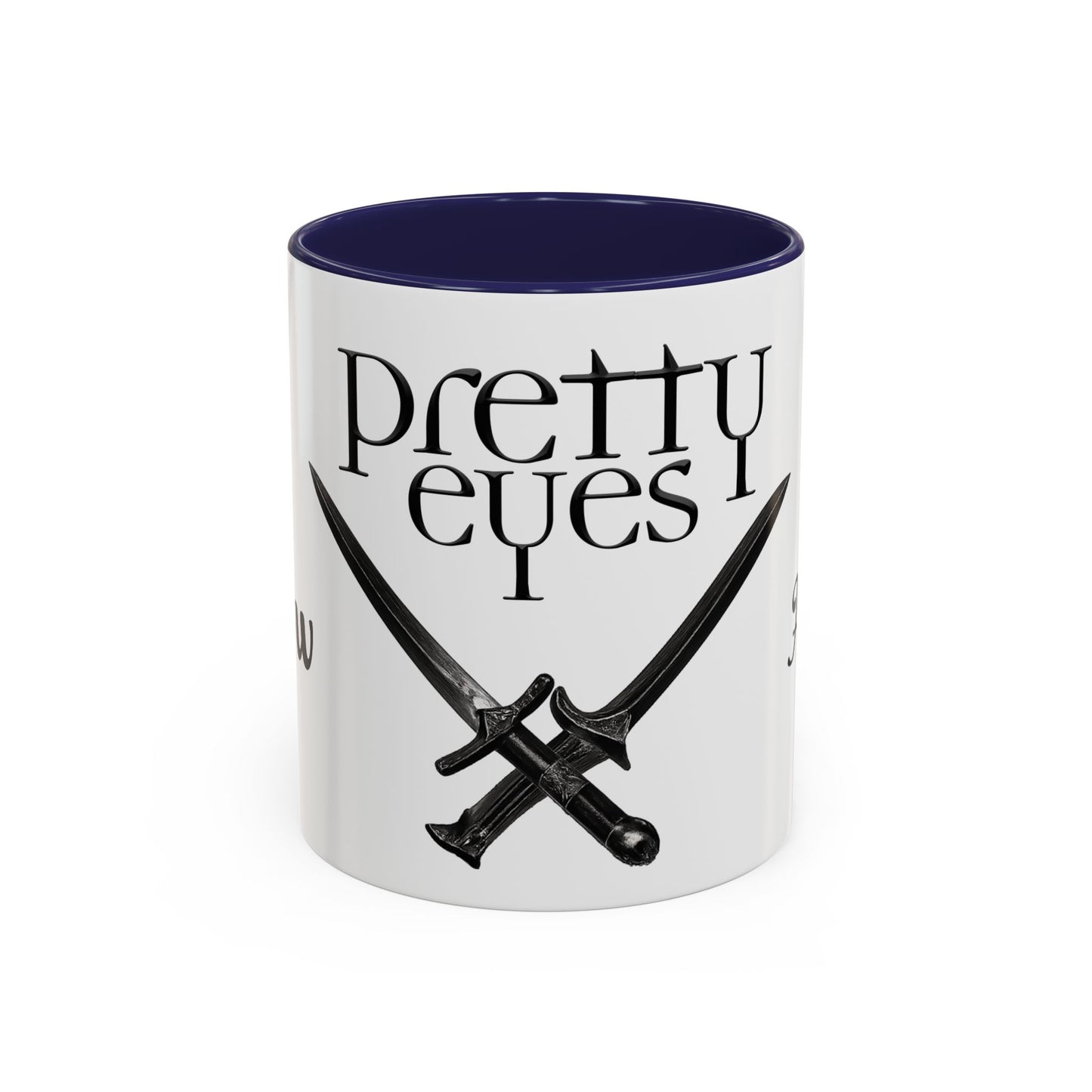 Pretty Eyes Dagger Mug (11, 15oz)