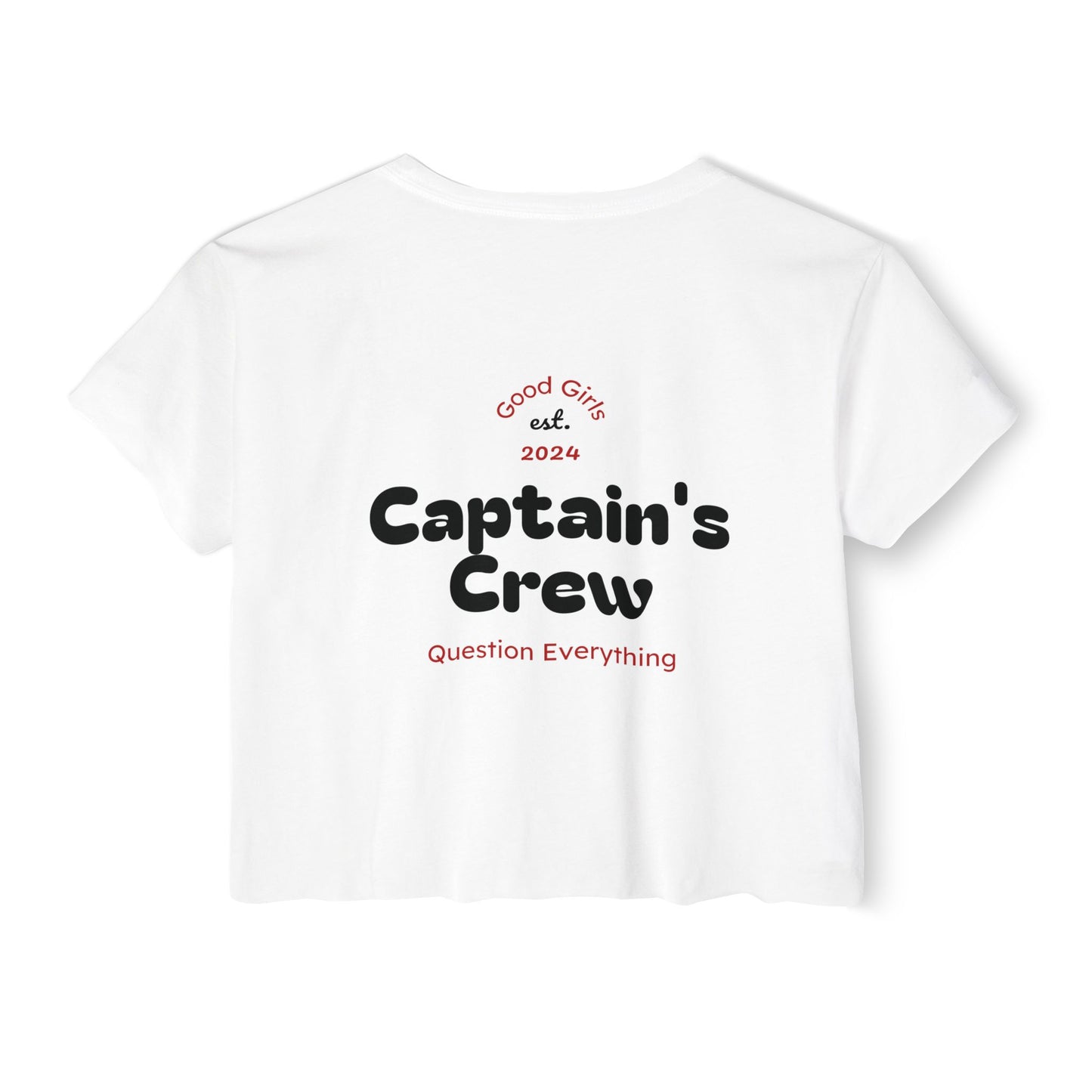Captain's Handsy Crop Top