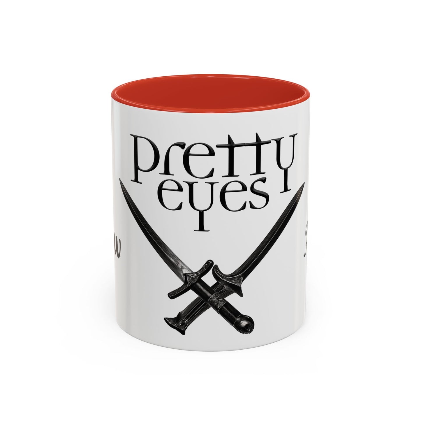 Pretty Eyes Dagger Mug (11, 15oz)
