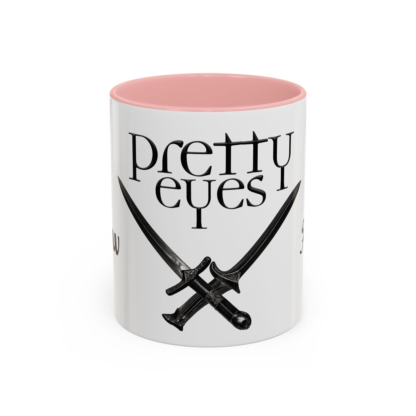 Pretty Eyes Dagger Mug (11, 15oz)