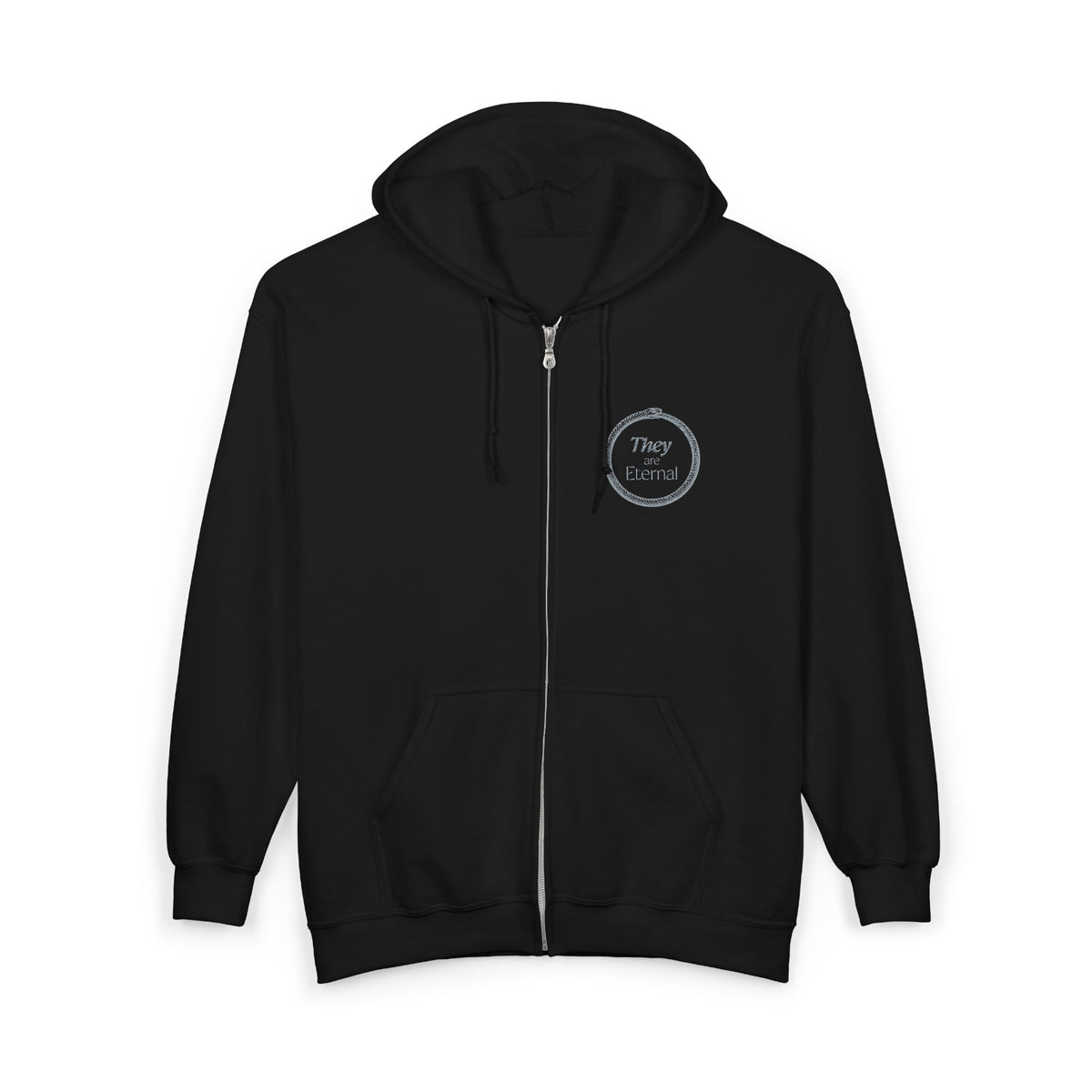 They Are Eternal Full Zip Hooded Sweatshirt