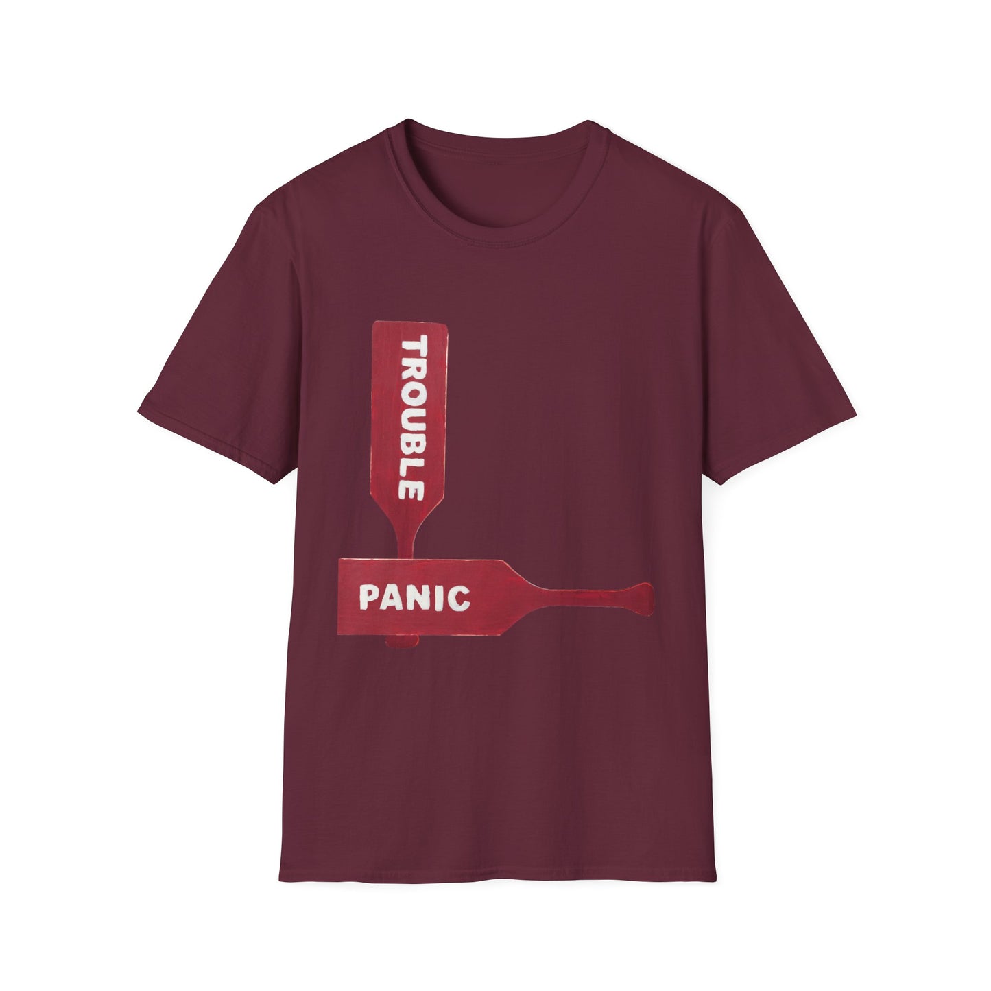 Caught Between Cozy and Kink  Softstyle T-Shirt