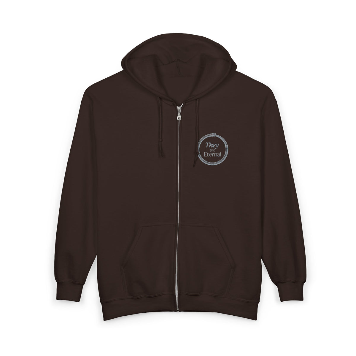 They Are Eternal Full Zip Hooded Sweatshirt