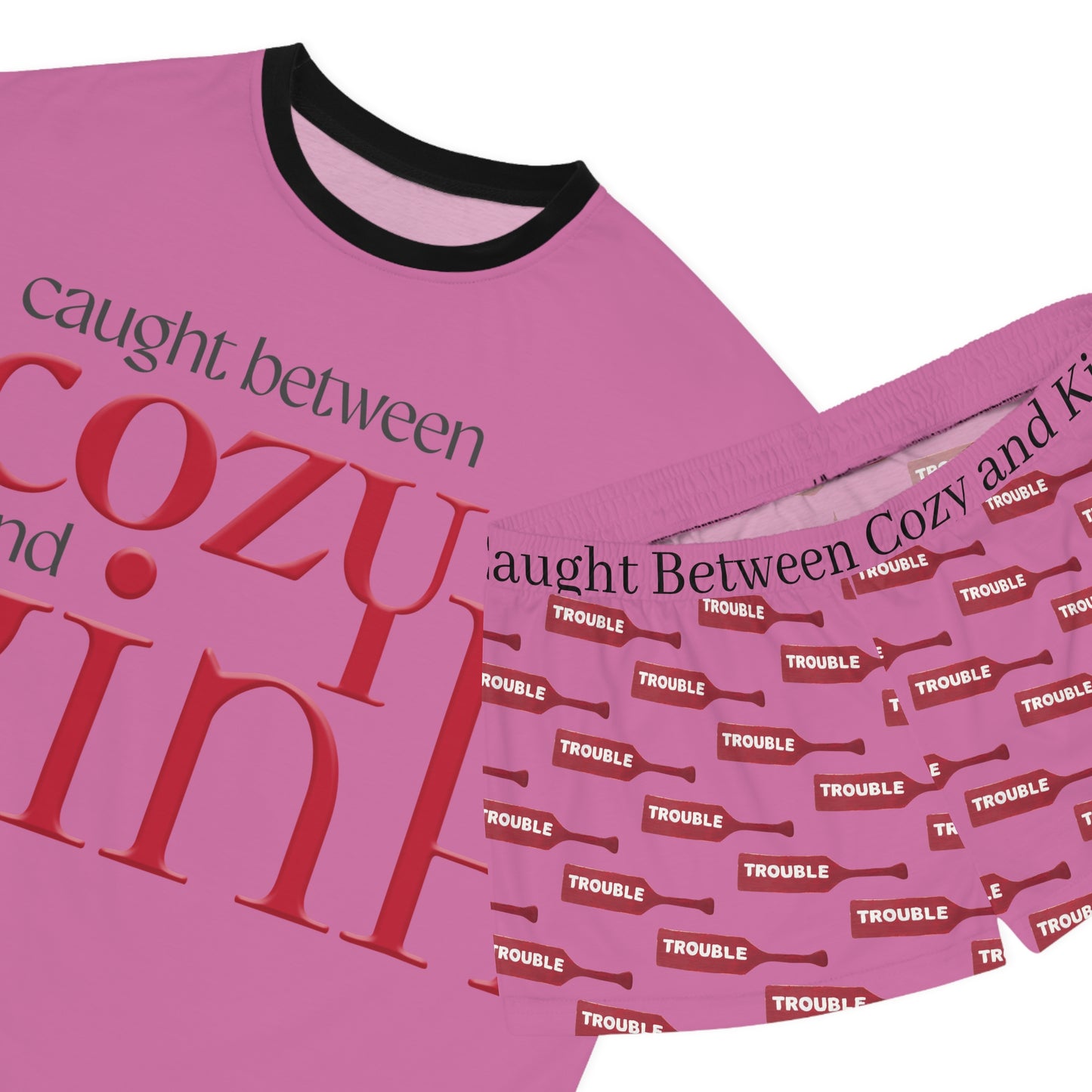Caught Between Cozy and Kink PJ Set