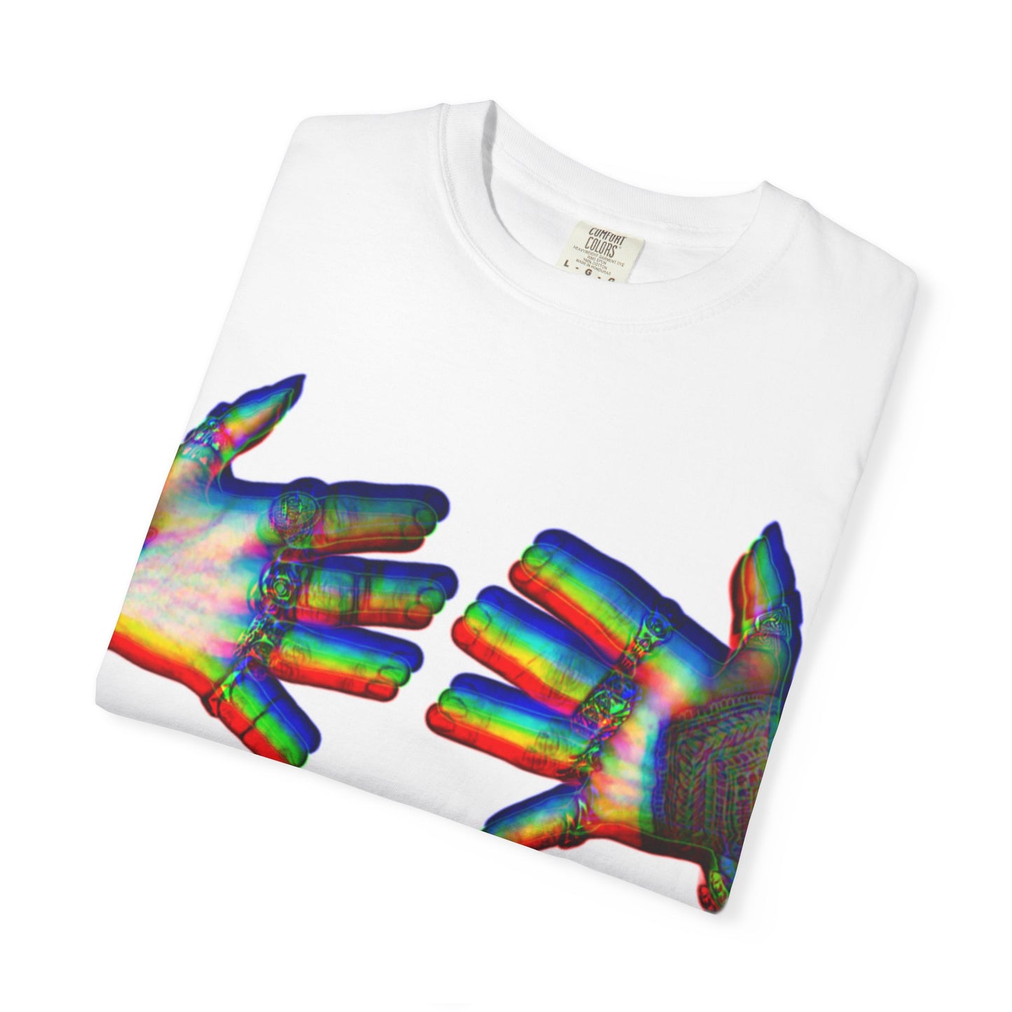 Captain Rainbow Hands T-shirt