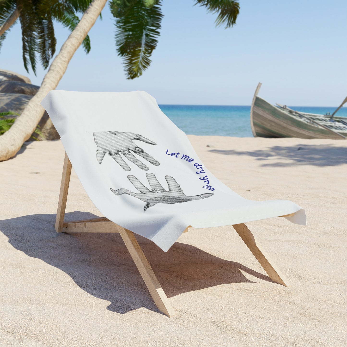 Handsy Beach Towel