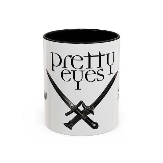Pretty Eyes Dagger Mug (11, 15oz)
