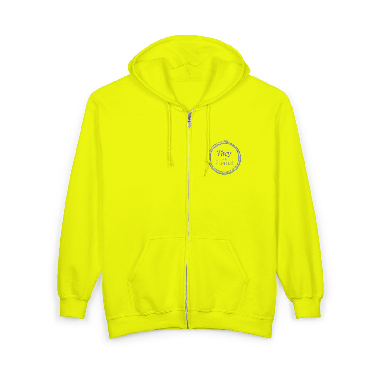 They Are Eternal Full Zip Hooded Sweatshirt