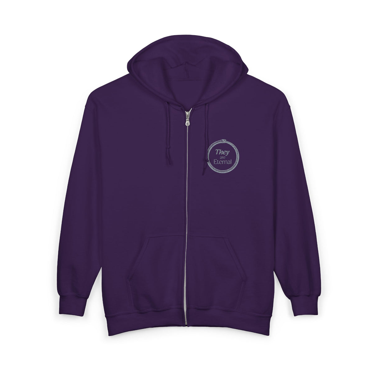 They Are Eternal Full Zip Hooded Sweatshirt
