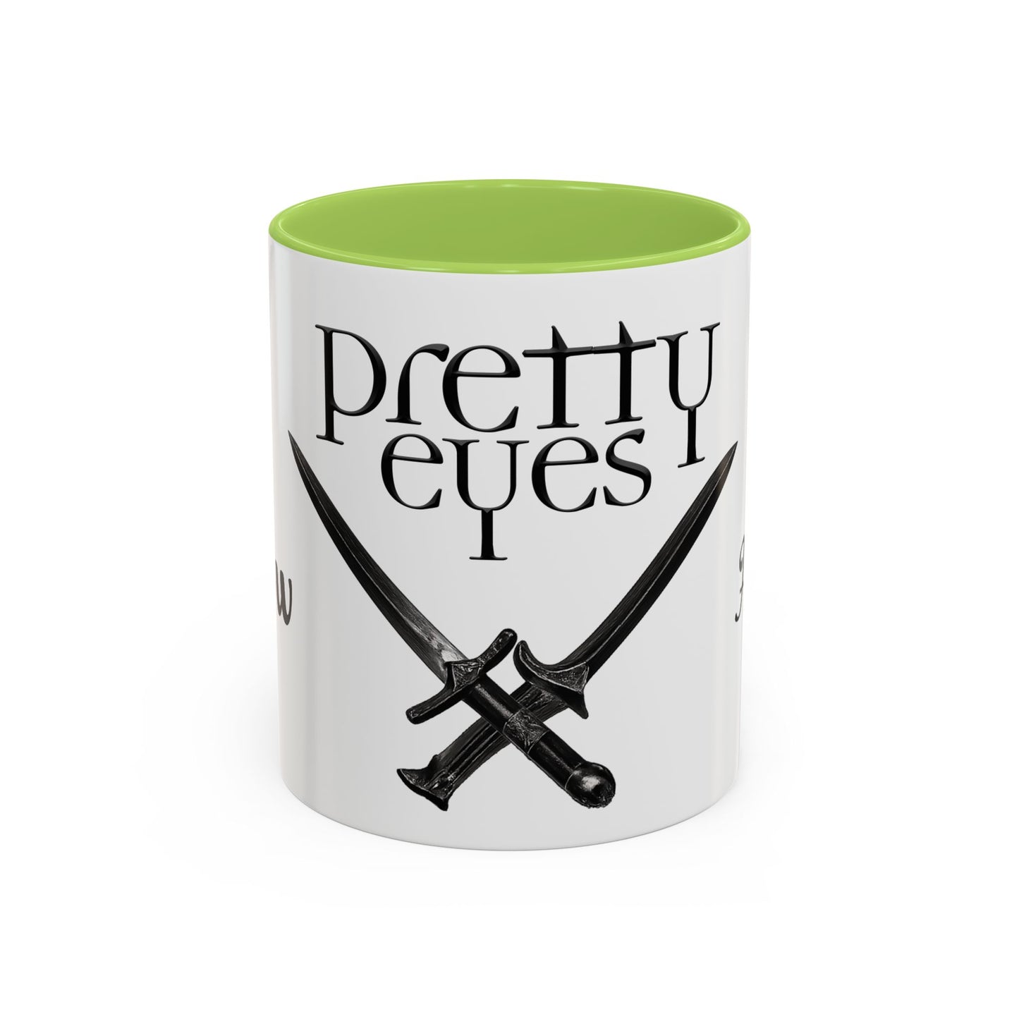 Pretty Eyes Dagger Mug (11, 15oz)