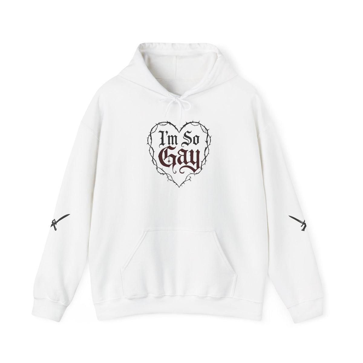 I'm so Gay/Pretty Eyes Hooded Sweatshirt