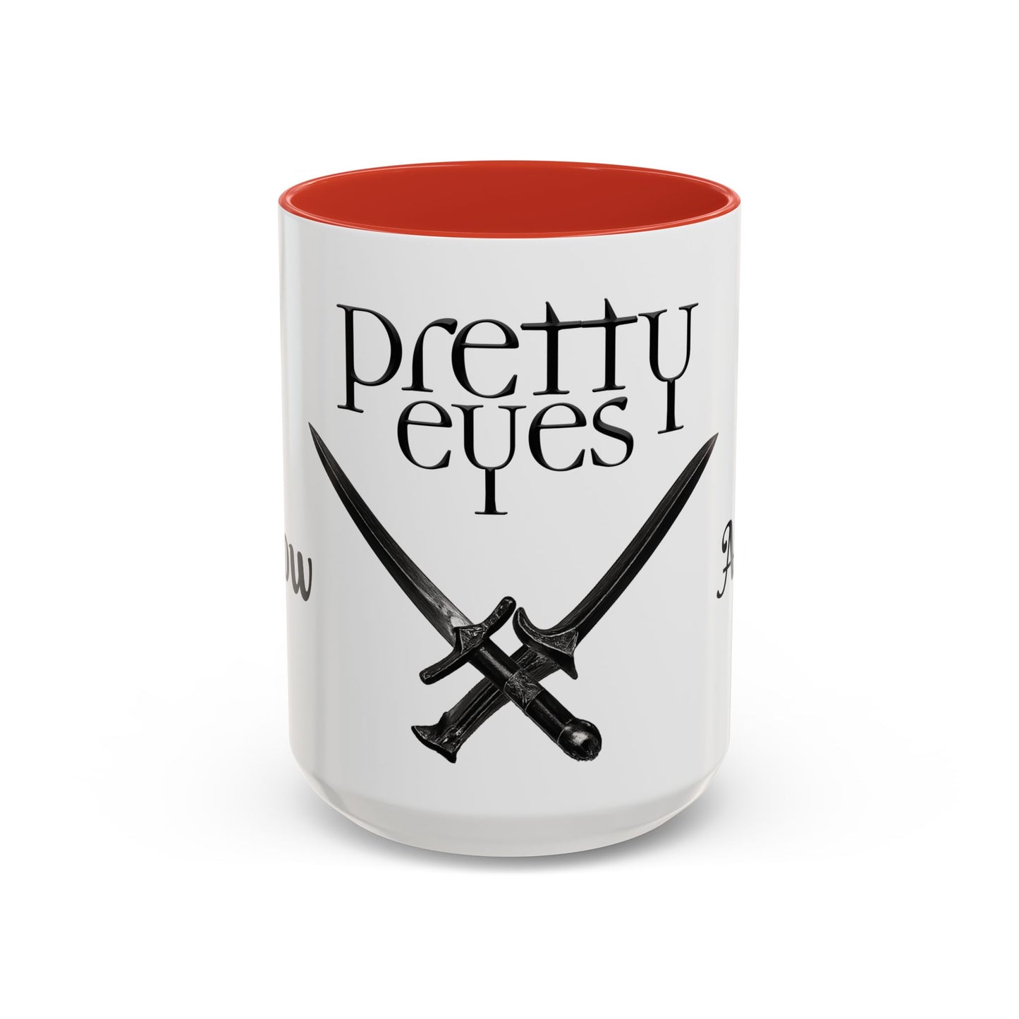 Pretty Eyes Dagger Mug (11, 15oz)