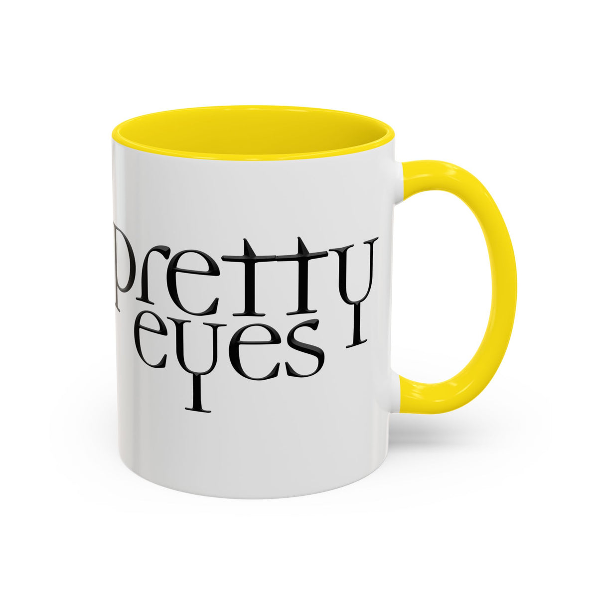 I'm So Gay/ Pretty Eyes Accent Coffee Mug (11, 15oz)