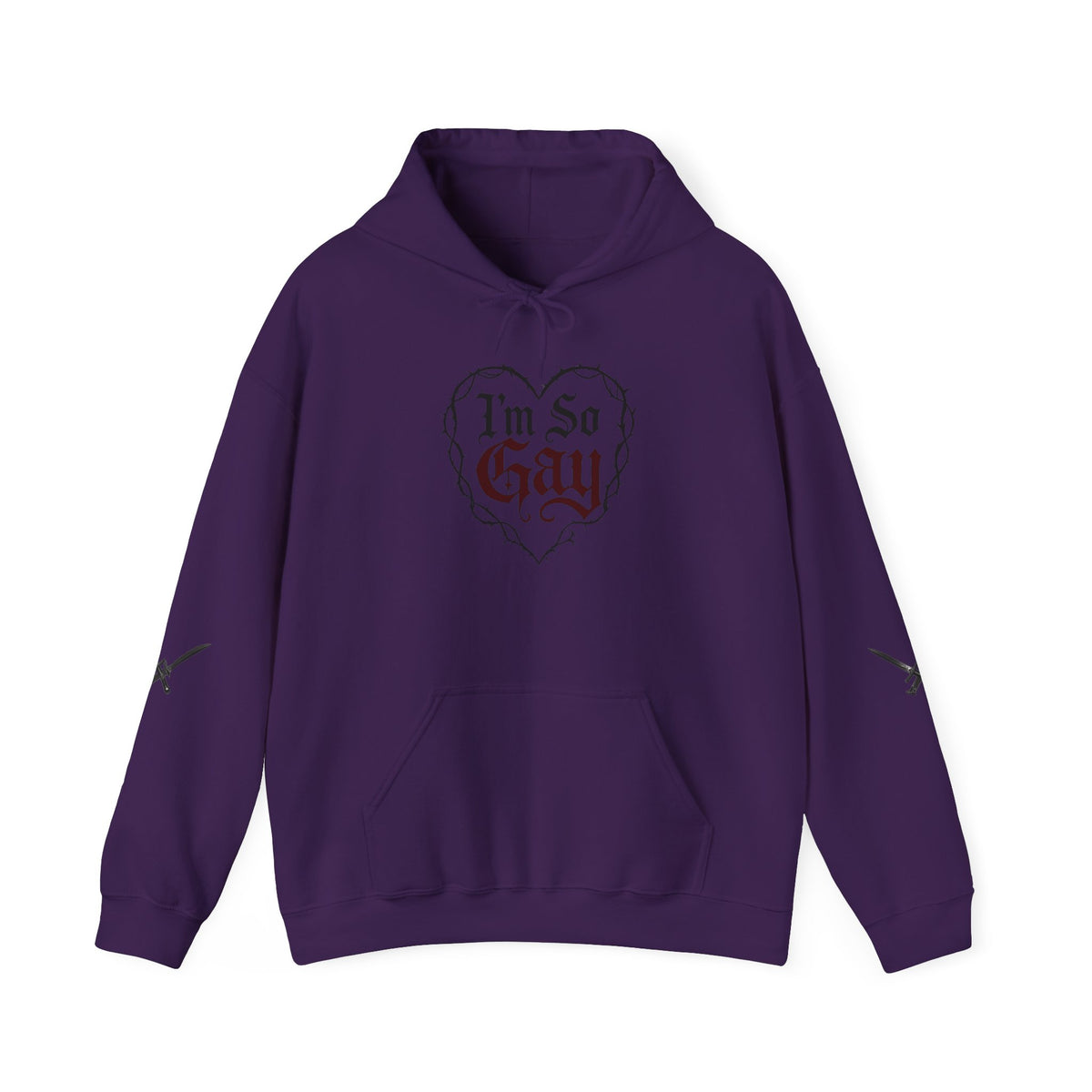 I'm so Gay/Pretty Eyes Hooded Sweatshirt