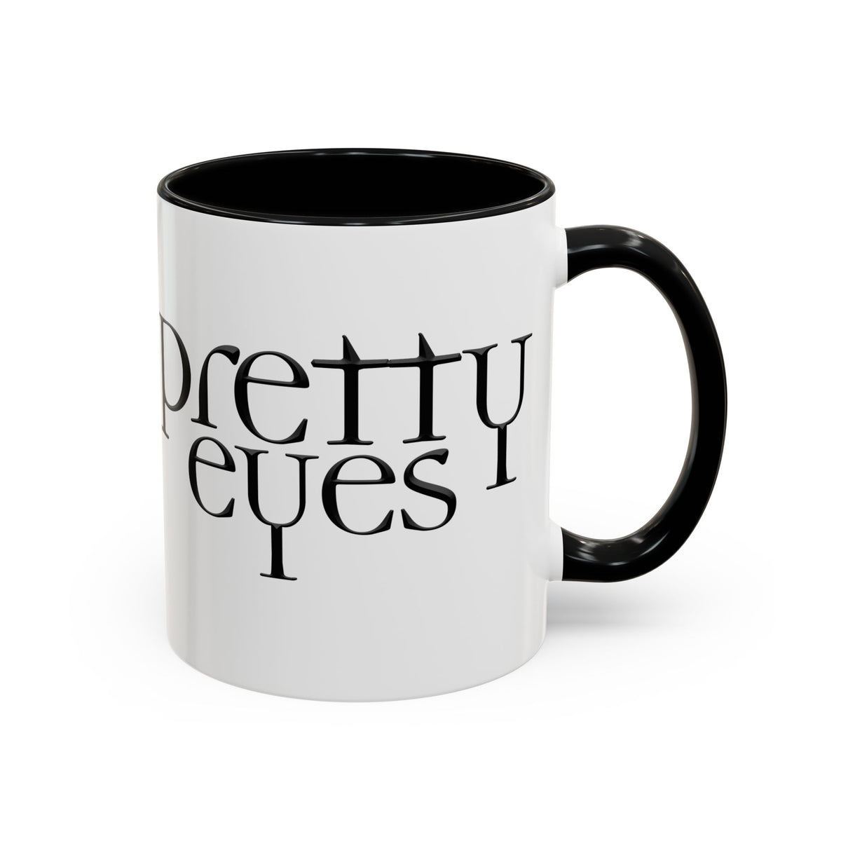I'm So Gay/ Pretty Eyes Accent Coffee Mug (11, 15oz)