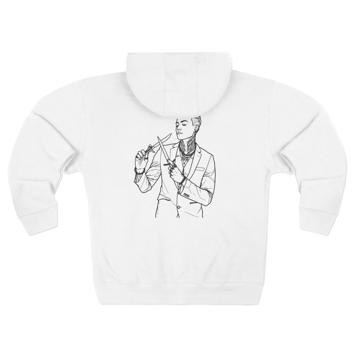 Unisex Zip Hoodie