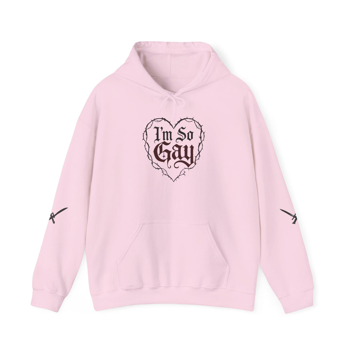 I'm so Gay/Pretty Eyes Hooded Sweatshirt
