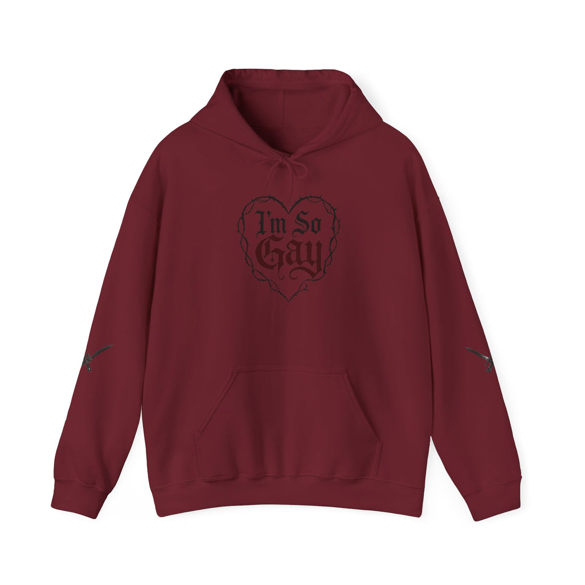 I'm so Gay/Pretty Eyes Hooded Sweatshirt