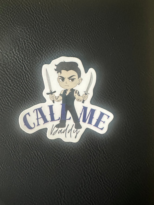 Call Me Daddy Sticker